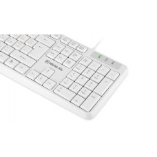 Клавіатура REAL-EL RK-513 White (EL123100047)