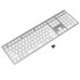 Клавіатура бездротова A4Tech Fstyler FBX50C White (FBX50C (White))