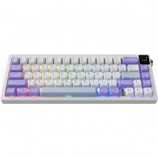 Клавіатура бездротова Ajazz AK650 Flying Fish Switch Purple (AK650-FF-PWB)