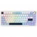 Клавіатура бездротова Ajazz AK820 Max Plus Day Dream Switch White (AK820MAX-DD-BWD)