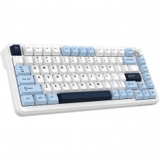 Клавіатура бездротова Ajazz AK820 Max Plus Day Dream Switch White (AK820MAX-DD-BWD)