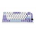 Клавіатура бездротова Ajazz AK820 Pro Flying Fish Switch Purple RGB With Screen (AK820PRO-FF-PWB)