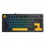 Клавіатура бездротова Aula F75 Black (6948391208626) Клавіатура бездротова Aula F75 Black (6948391208626)
