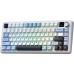 Клавіатура бездротова Aula F75 Max White (6978080501158)