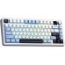 Клавіатура бездротова Aula F75 Max White (6978080501158)