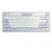 Клавіатура бездротова Aula F75 White (6948391208640)