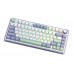 Клавіатура бездротова Aula F75 White (6948391208640)
