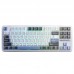 Клавіатура бездротова Aula F87 Gasket Greywood V3 switch White (6948391208602)