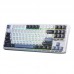 Клавіатура бездротова Aula F87 Gasket Greywood V3 switch White (6948391208602)