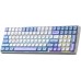Клавіатура бездротова Aula S100pro Red Switch White/Blue (6948391205762)