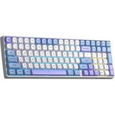 Клавіатура бездротова Aula S100pro Red Switch White/Blue (6948391205762)