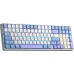 Клавіатура бездротова Aula S100pro Red Switch White/Blue (6948391205762)