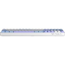 Клавіатура бездротова Aula S100pro Red Switch White/Blue (6948391205762)
