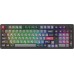 Клавіатура бездротова GamePro Asgard Drakkar Keychron Super Red Switch Black (MK305BK)