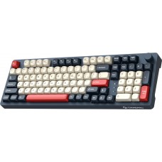 Клавіатура бездротова GamePro Asgard Drakkar Keychron Super Red Switch Blue (MK305BL)