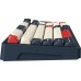 Клавіатура бездротова GamePro Asgard Drakkar Keychron Super Red Switch Blue (MK305BL)