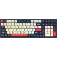 Клавіатура бездротова GamePro Asgard Drakkar Keychron Super Red Switch Blue (MK305BL)