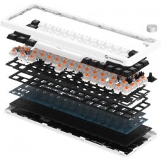 Клавіатура бездротова GamePro Asgard Valhalla MK210W Pro White (MK210W Pro)