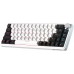 Клавіатура бездротова GamePro Asgard Valhalla MK210W Pro White (MK210W Pro)
