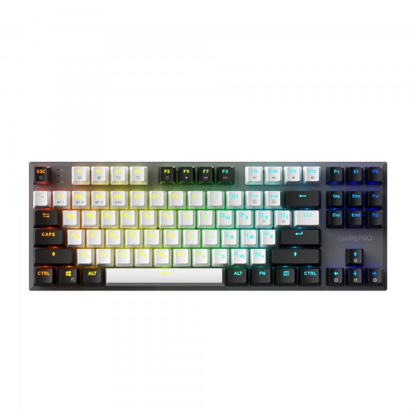 Клавіатура бездротова GamePro Genesis Joker Pro MK124G Pro Gray (MK124G Pro)