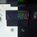 Клавіатура бездротова HyperX Alloy Rise 75 Red RGB UA Black (91Y91AA)