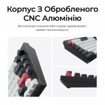Клавіатура бездротова Keychron Q1 HE Magnetic Switch Black RGB (Q1H-M1-UA) Клавіатура бездротова Keychron Q1 HE Magnetic Switch Black RGB (Q1H-M1-UA)