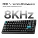 Клавіатура бездротова Keychron Q1 Ultra Keychron Red Switch Black RGB (Q1U-M1-UA)