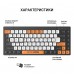 Клавіатура бездротова OfficePro SK955B Bluetooth Black (SK955B)
