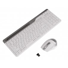 Комплект (клавіатура, миша) бездротовий A4Tech FB2535C Icy White (FB2535C (Icy White))