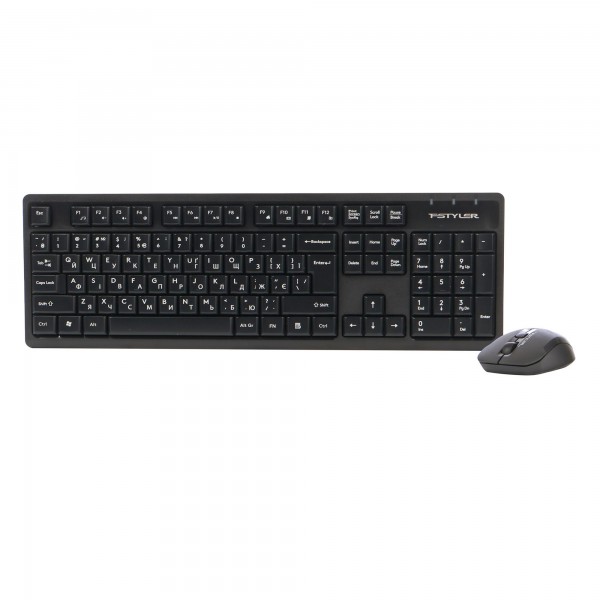 Комплект (клавіатура, миша) бездротовий A4Tech FG1200S Black (FG1200S (Black))