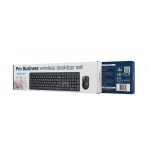 Комплект (клавіатура, миша) бездротовий Gembird KBS-WMS-01-CYRL Black (KBS-WMS-01-CYRL) Комплект (клавіатура, миша) бездротовий Gembird KBS-WMS-01-CYRL Black (KBS-WMS-01-CYRL)