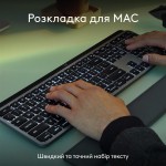Комплект (клавіатура, миша) бездротовий Logitech MX Keys S Combo for Mac Space Grey (920-012845) Комплект (клавіатура, миша) бездротовий Logitech MX Keys S Combo for Mac Space Grey (920-012845)