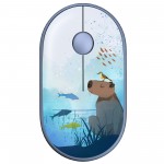 Миша бездротова 2E MF300 Capybara Swim Silent WL BT Blue (2E-MF300WCAPIBARABL) Миша бездротова 2E MF300 Capybara Swim Silent WL BT Blue (2E-MF300WCAPIBARABL)