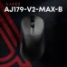 Миша бездротова Ajazz AJ179 V2 Max Black (AJ179-V2-MAX-B)