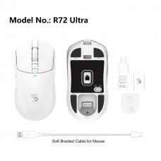 Миша бездротова Bloody R72 Ultra White (R72 Ultra (White))