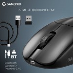 Миша бездротова GamePro Asgard Surt Black (GM017B) Миша бездротова GamePro Asgard Surt Black (GM017B)