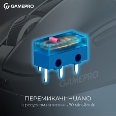 Миша бездротова GamePro Asgard Thor Black (GM023B)