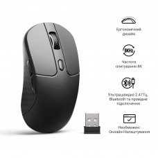 Миша бездротова Keychron M3 WL Black (M3-A23)
