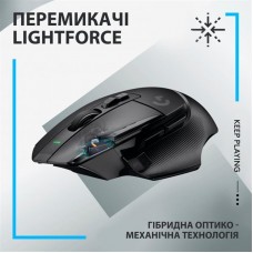 Миша бездротова Logitech G502 X Lightspeed Black (910-006180)