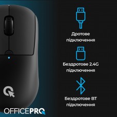 Миша бездротова OfficePro M307B Black (M307B)
