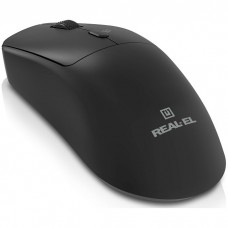 Миша бездротова REAL-EL RM-317W Black (EL123200052)