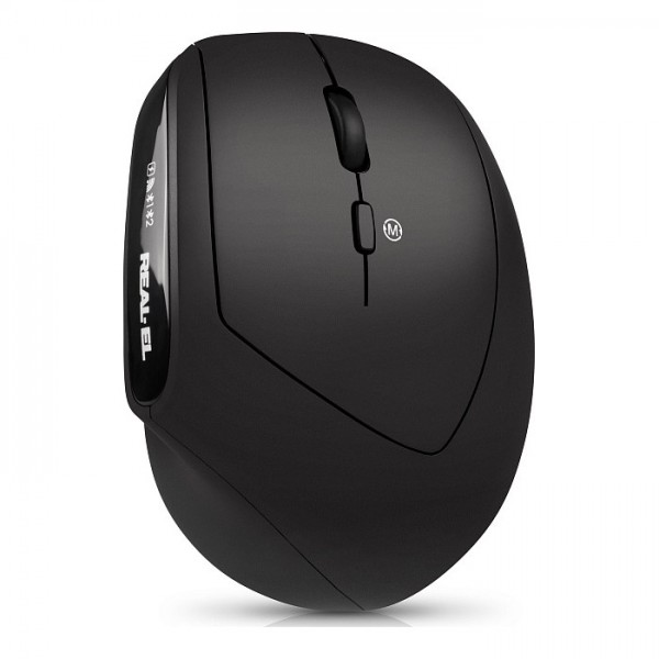 Миша бездротова REAL-EL RM-490W Black (EL123200058)