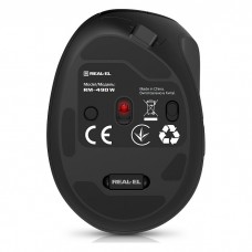 Миша бездротова REAL-EL RM-490W Black (EL123200058)