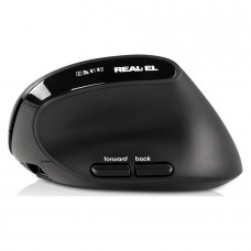 Миша бездротова REAL-EL RM-490W Black (EL123200058)
