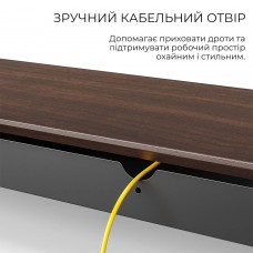 Підставка для монітора OfficePro MR145DW Dark Wood/Black (MR145DW)