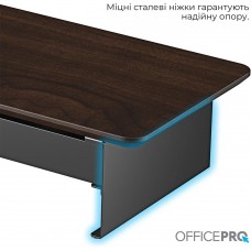 Підставка для монітора OfficePro MR145DW Dark Wood/Black (MR145DW)
