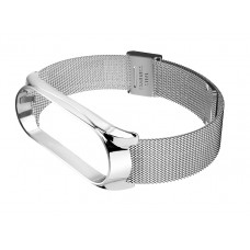 Ремінець BeCover Metal для Xiaomi Mi Smart Band 8 Silver (709358)