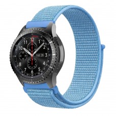 Ремінець BeCover Nylon Style для Huawei Watch GT/GT 2 46mm/GT 2 Pro/GT Active/Honor Watch Magic 1/2/GS Pro/Dream Aqua Blue (715002)