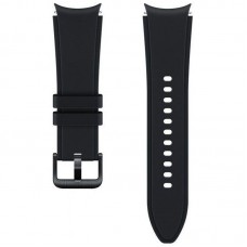Ремінець Samsung Ridge Sport Band для Samsung Galaxy (20mm, S/M) / Watch 4 / Watch 5 / Watch 6 Black (ET-SFR88SBEGRU) OEM