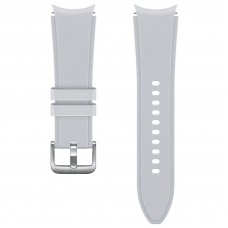 Ремінець Samsung Ridge Sport Band для Samsung Galaxy (20mm, S/M) / Watch 4 / Watch 5 / Watch 6 Silver (ET-SFR88SSEGRU) OEM (ET-SFR88SSEGRU-OEM)